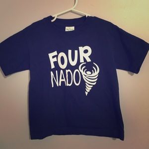 Boutique Brand 4th Birthday t-shirt